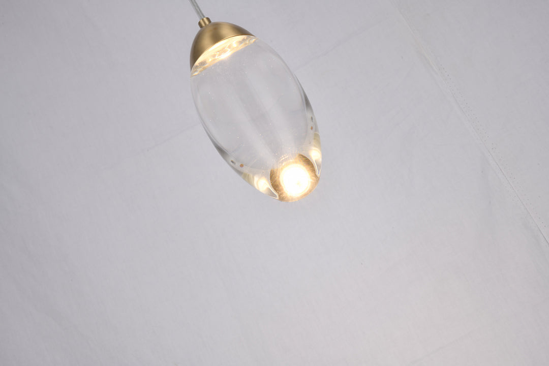 Bethel International OCH04P7BR Pendant Light - Brass