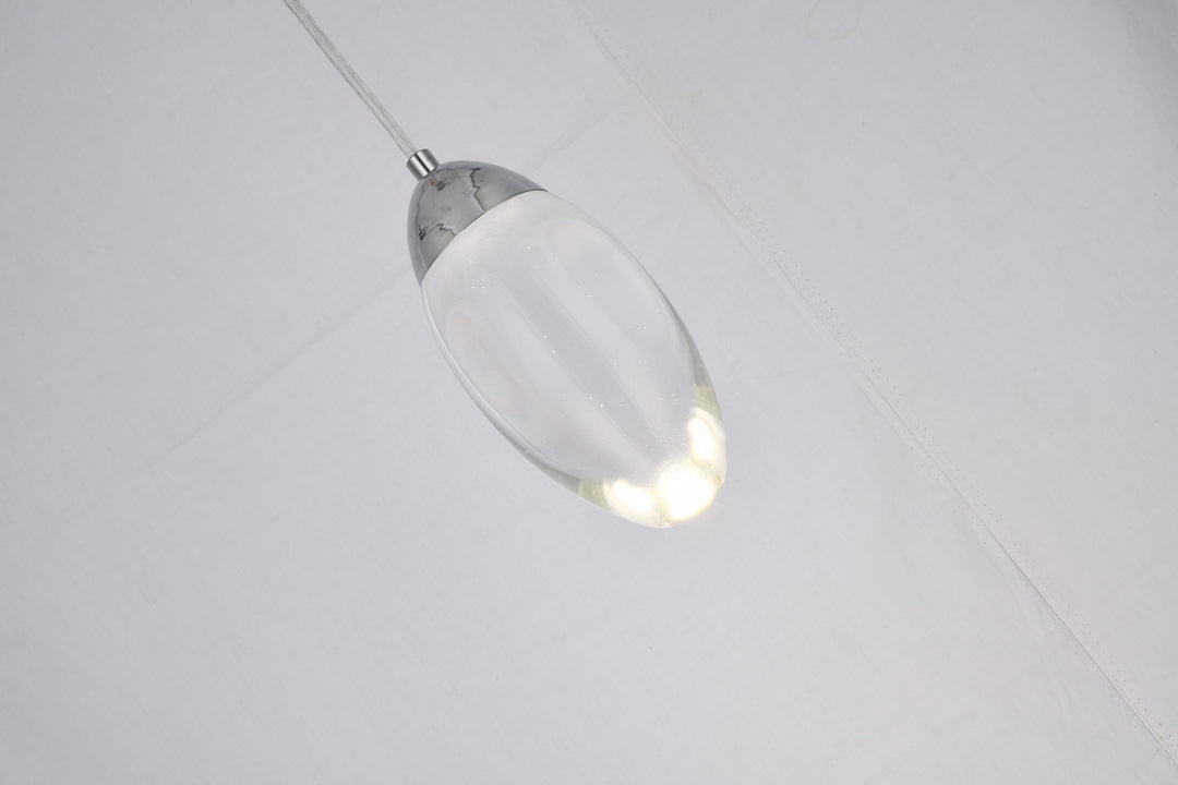 Bethel International OCH04P7CH Pendant Light - Chrome