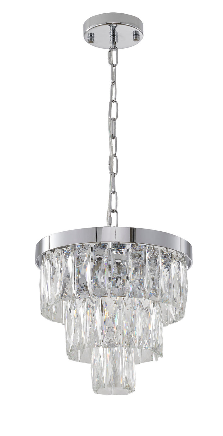 Bethel International OC37C12CH Chandelier Light - Chrome