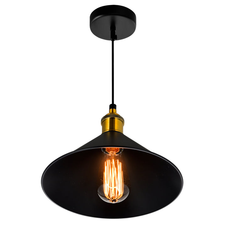 CWI Brave 9605p8-1-101-b Pendant Light - Black