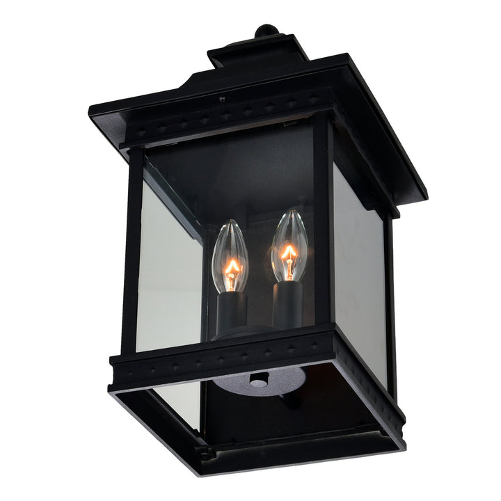 Cwi Lighting 0416W9-A-2-101  Cleveland Outdoor Black
