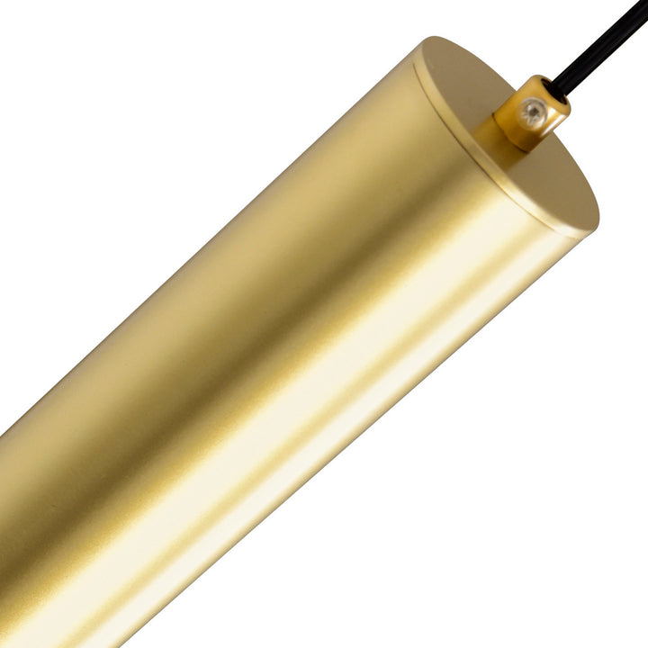 CWI Lena 1390p5-1-602 Pendant Light - Satin Gold