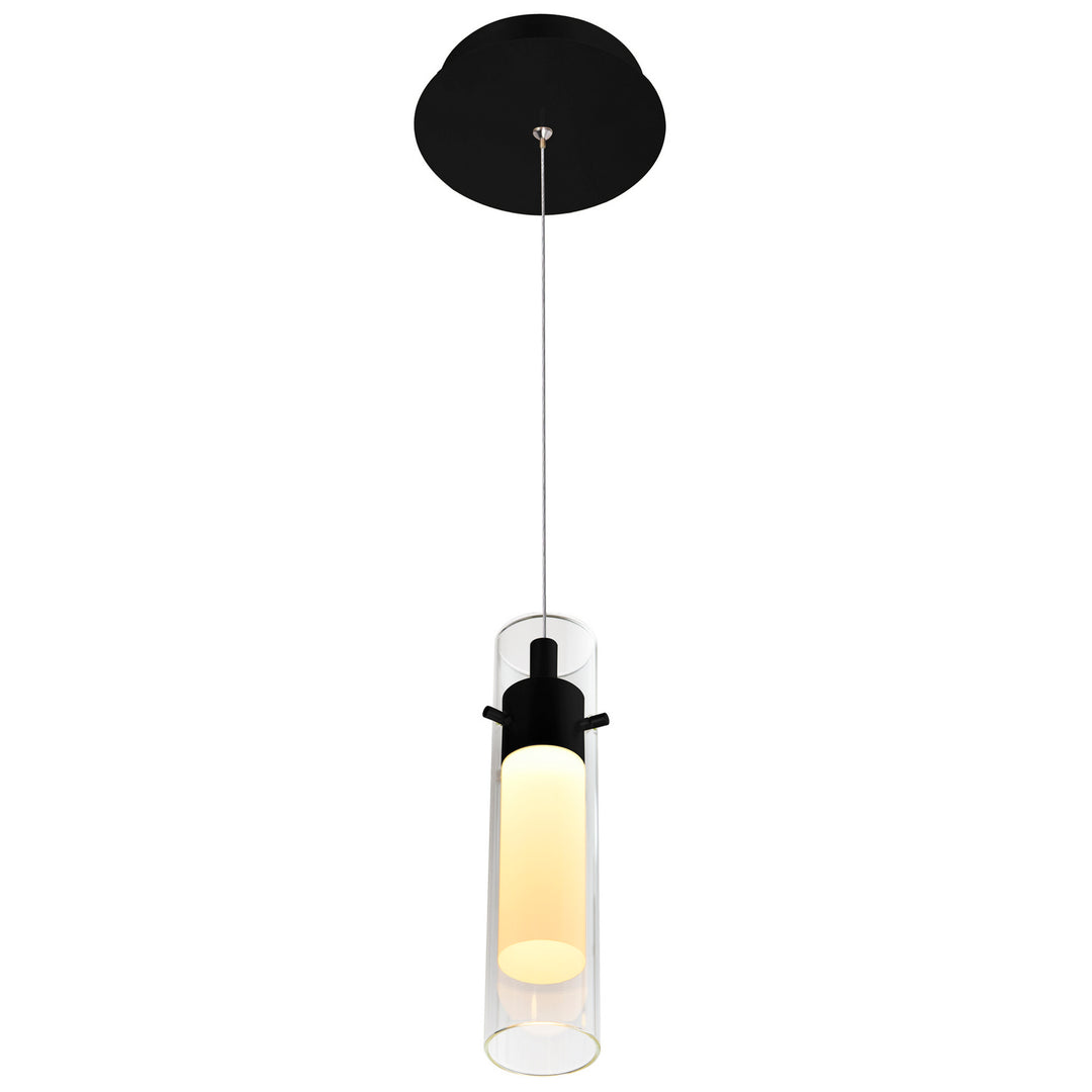 CWI Olinda 1606p5-1-101 Pendant Light - Black