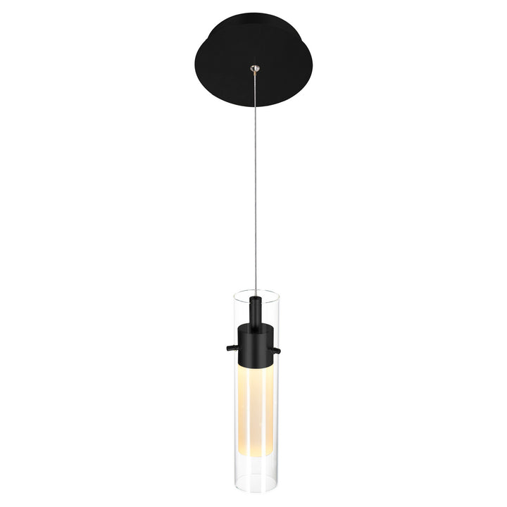 CWI Olinda 1606p5-1-101 Pendant Light - Black