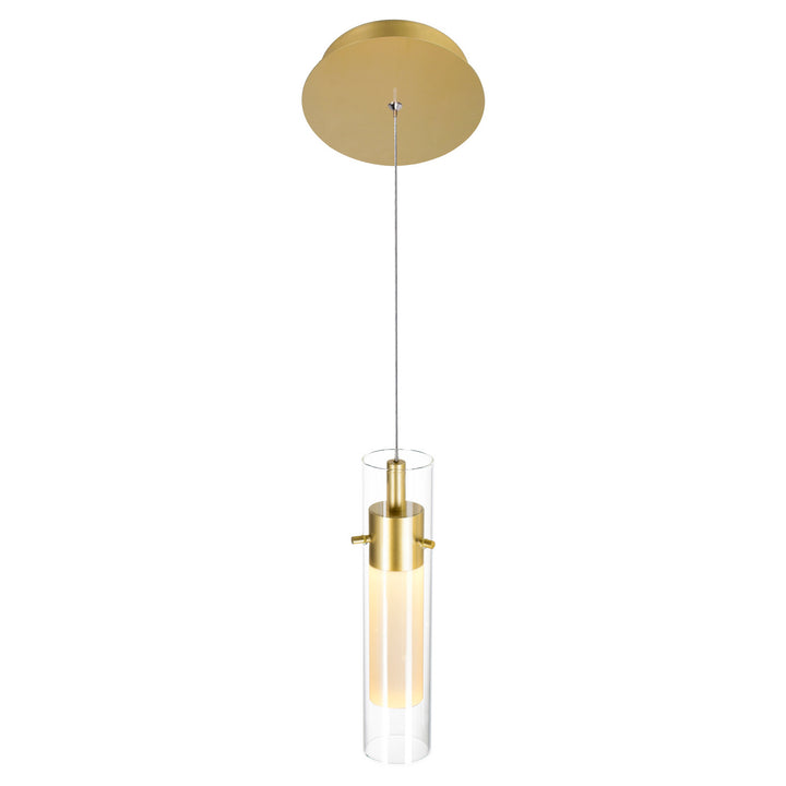 CWI Olinda 1606p5-1-602 Pendant Light - Satin Gold