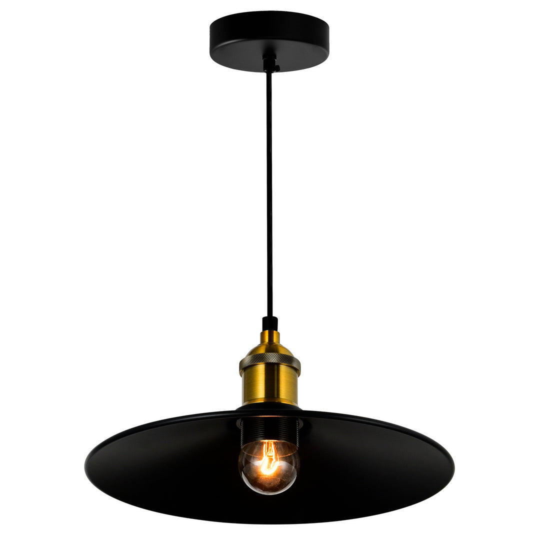 CWI Brave 9605p10-1-101 Pendant Light - Black