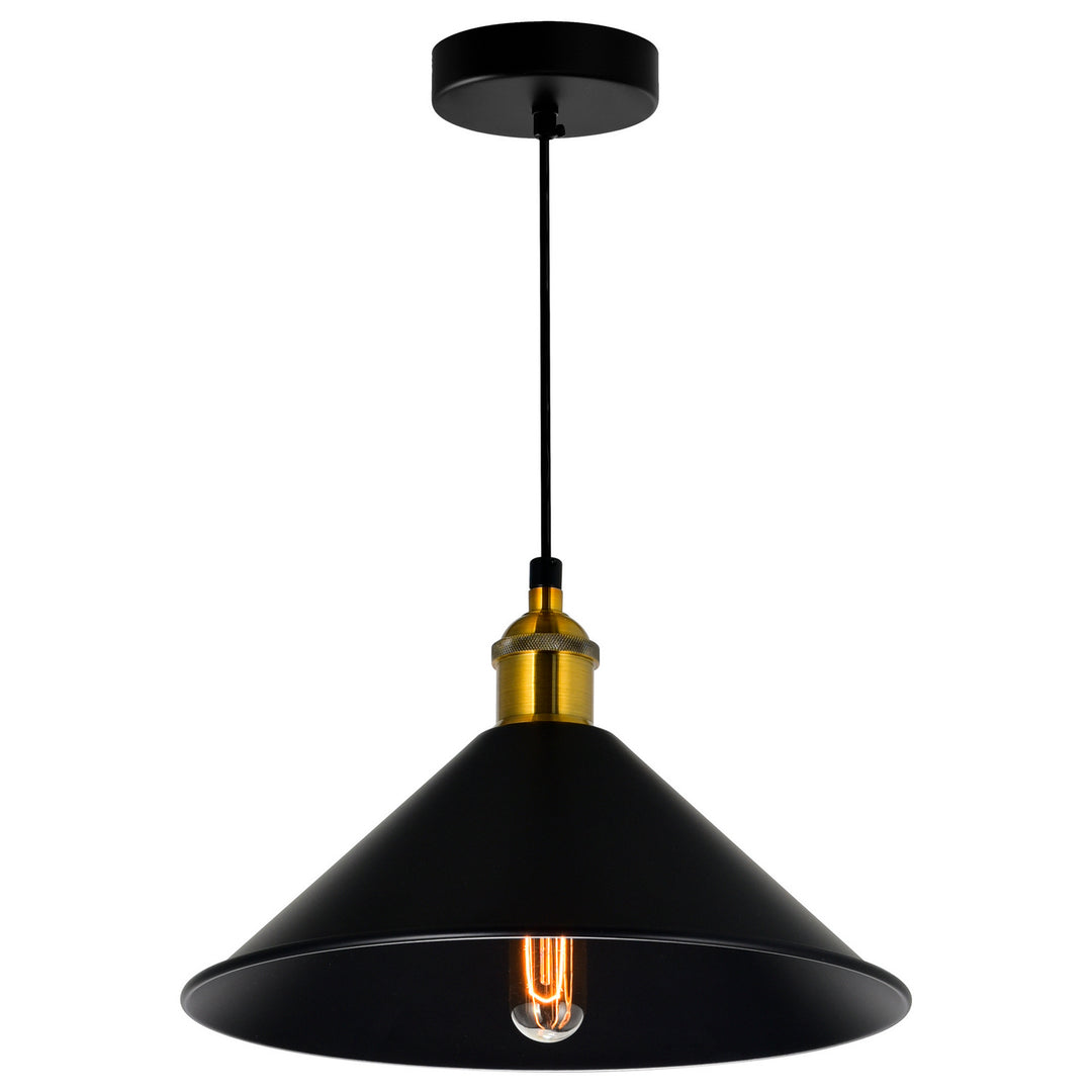 CWI Brave 9605p10-1-101-b Pendant Light - Black