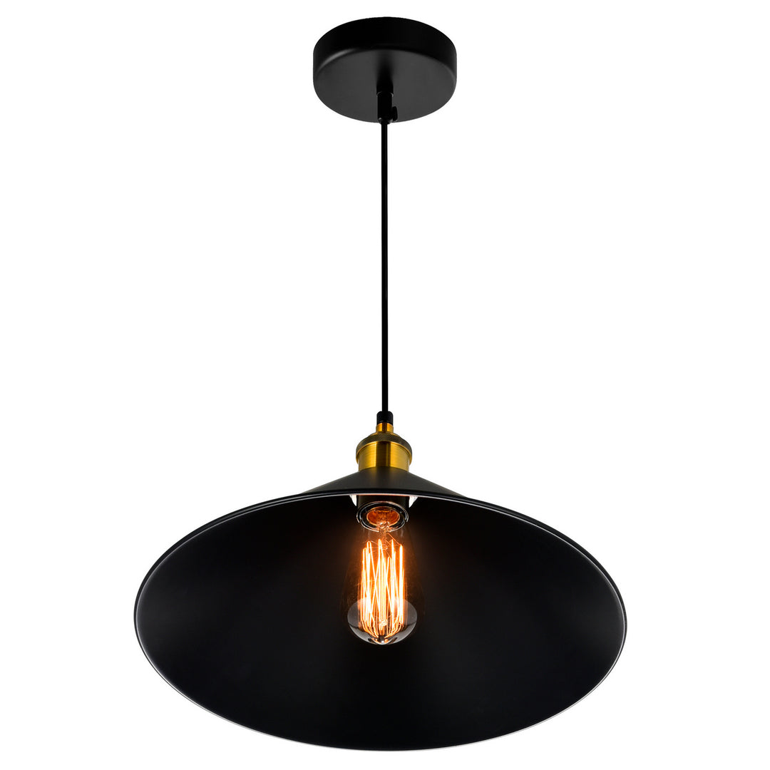 CWI Brave 9605p12-1-101-b Pendant Light - Black