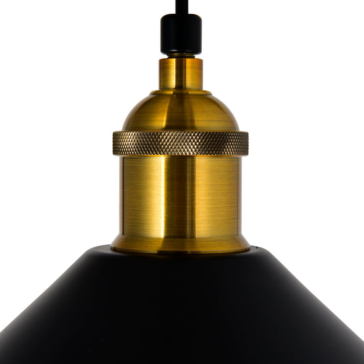 CWI Brave 9605p12-1-101-b Pendant Light - Black