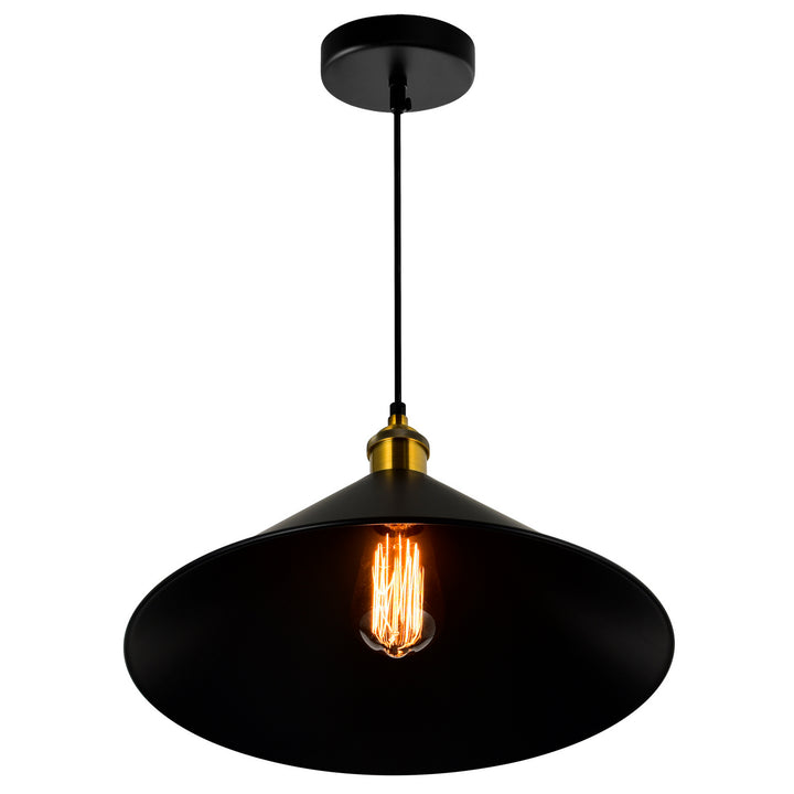 CWI Brave 9605p14-1-101-b Pendant Light - Black