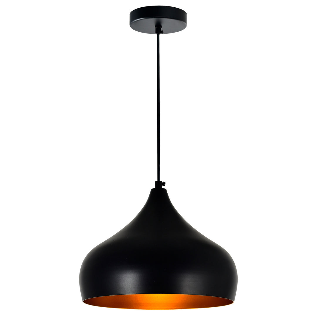 CWI Dynamic 9633p13-1-101 Pendant Light - Black