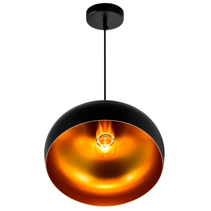 CWI Dynamic 9633p9-1-101 Pendant Light - Black