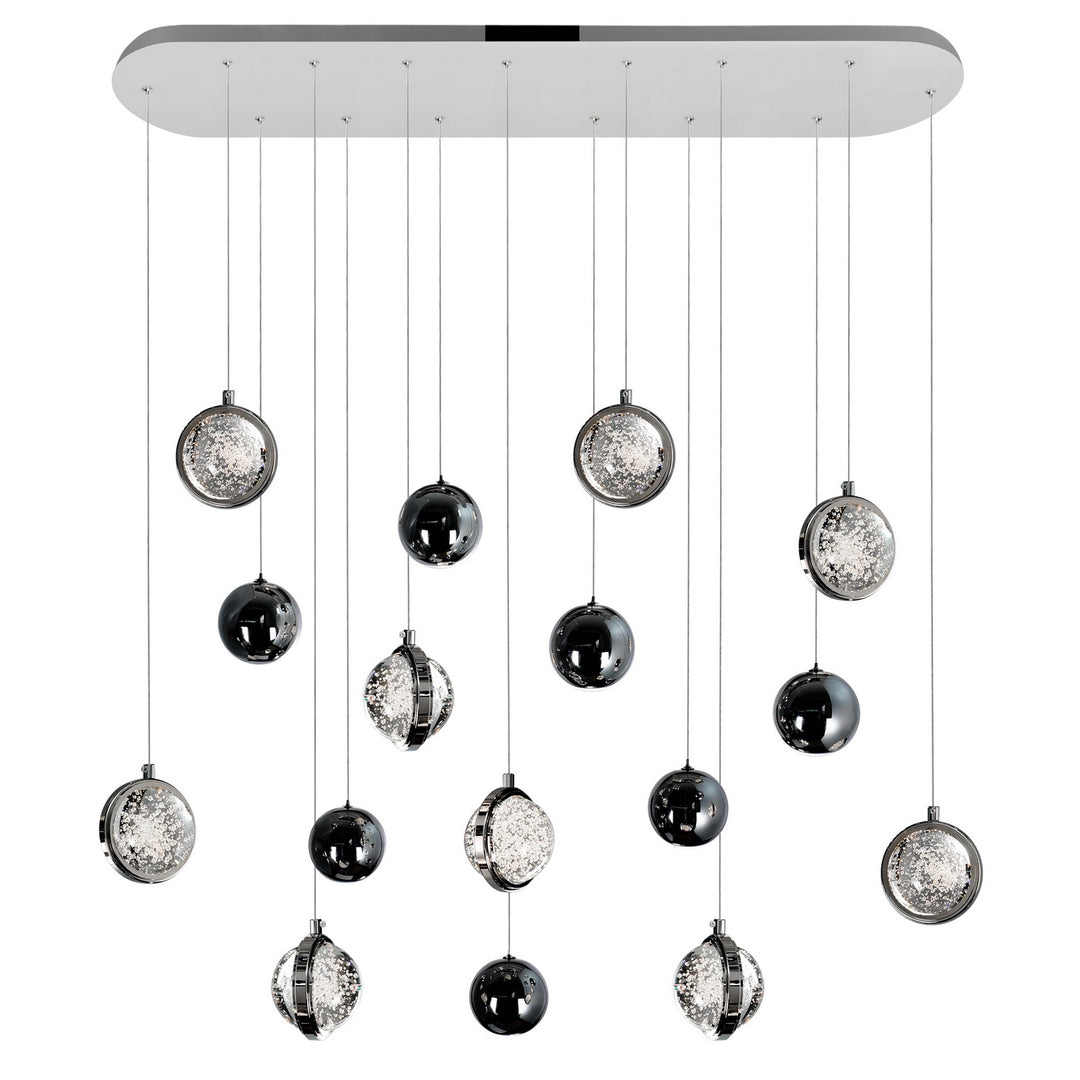 CWI Salvador 1673p40-9-613-rc Pendant Light - Polished Nickel