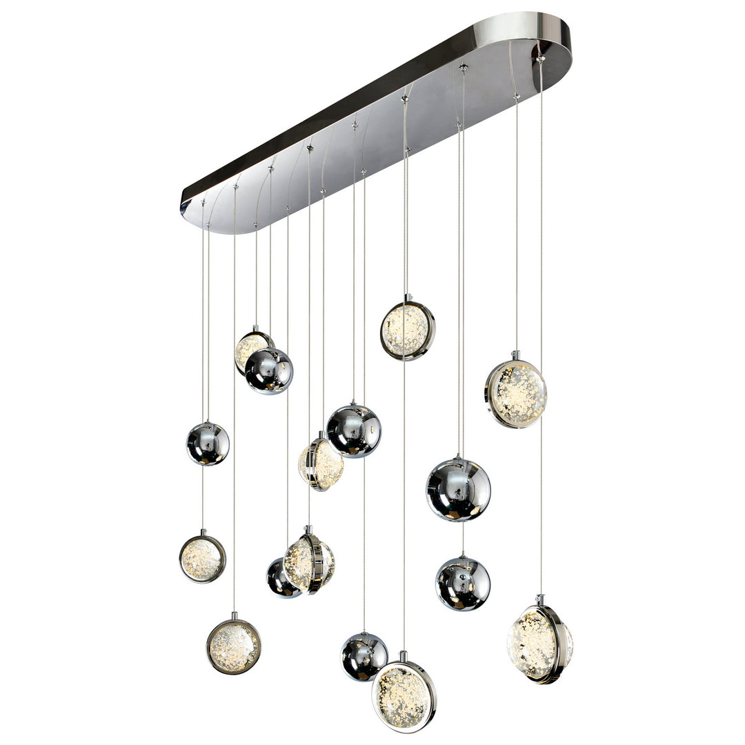 CWI Salvador 1673p40-9-613-rc Pendant Light - Polished Nickel