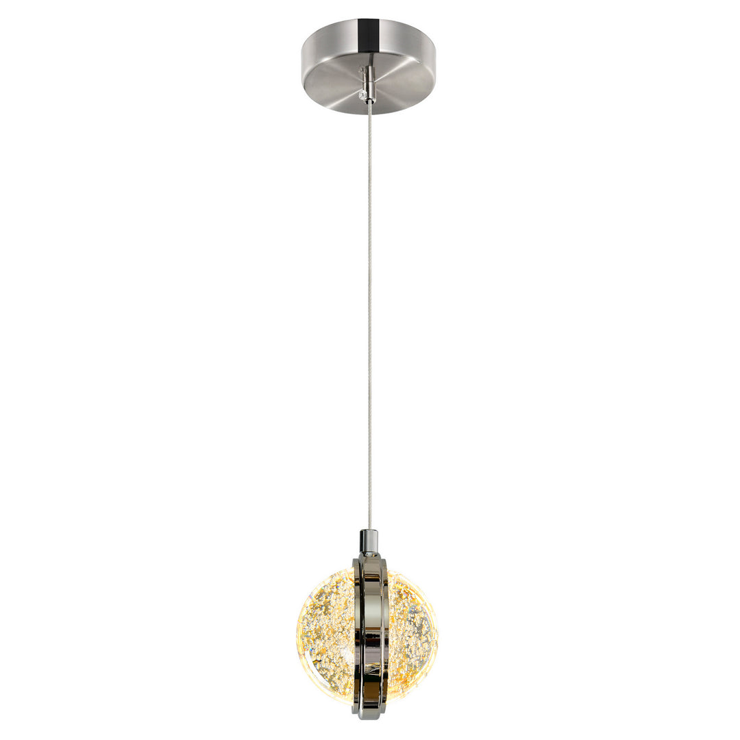CWI Salvador 1673p4-1-613 Pendant Light - Polished Nickel