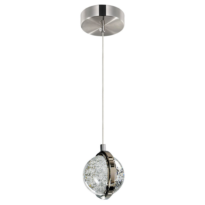 CWI Salvador 1673p4-1-613 Pendant Light - Polished Nickel
