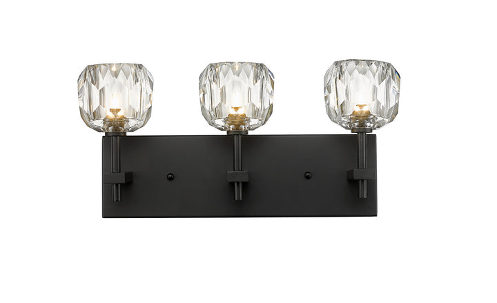 Bethel International YS10W17B Bath Vanity Light 5 in. wide - Black