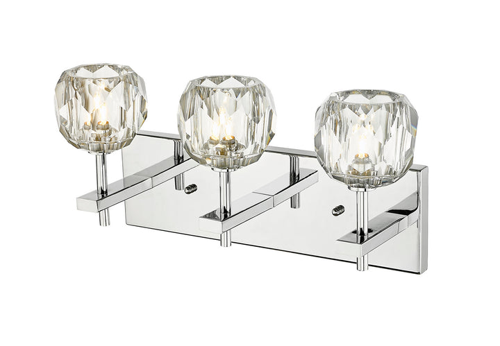 Bethel International YS10W17CH Bath Vanity Light 5 in. wide - Chrome