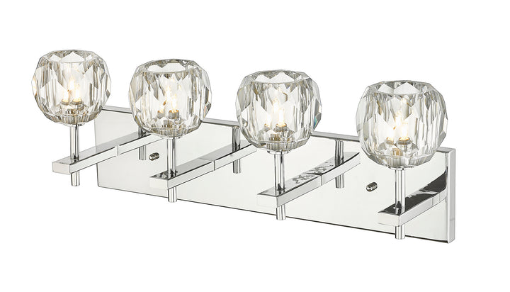 Bethel International YS11W24CH Bath Vanity Light 5 in. wide - Chrome