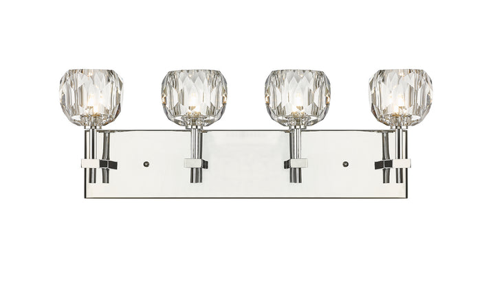 Bethel International YS11W24CH Bath Vanity Light 5 in. wide - Chrome