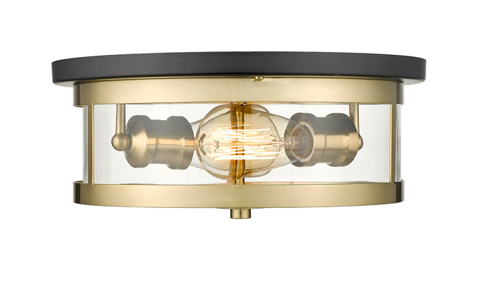 Bethel International YS22137-2C-BGD Ceiling Light - Black & Gold