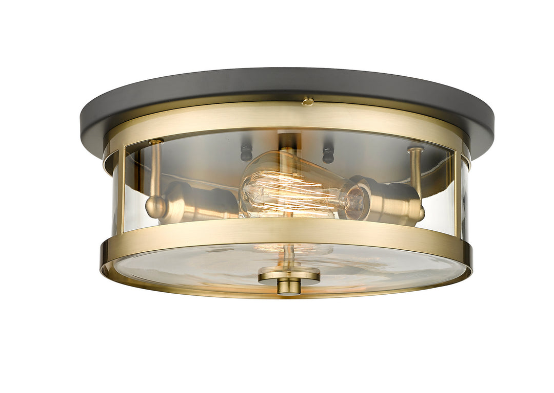 Bethel International YS22137-2C-BGD Ceiling Light - Black & Gold