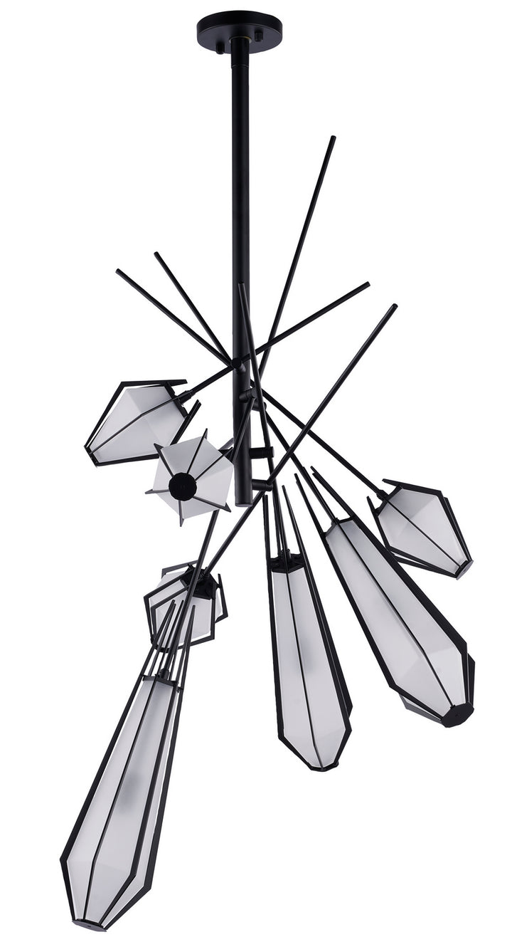 Bethel International GA43C35B Chandelier Light - Black
