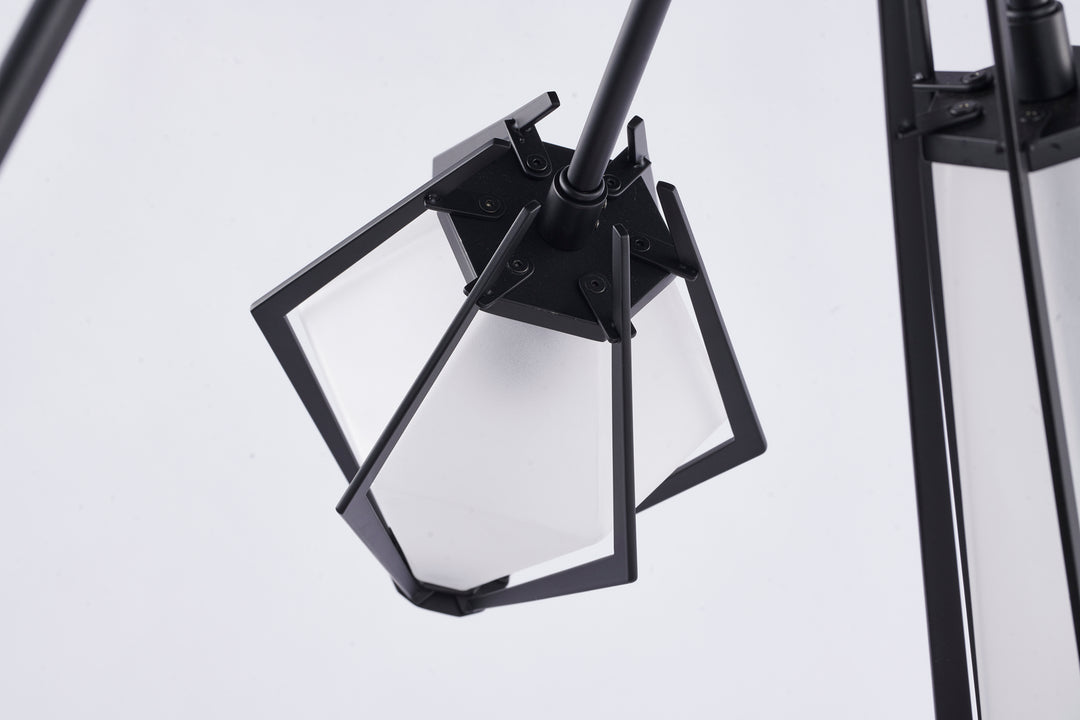 Bethel International GA43C35B Chandelier Light - Black