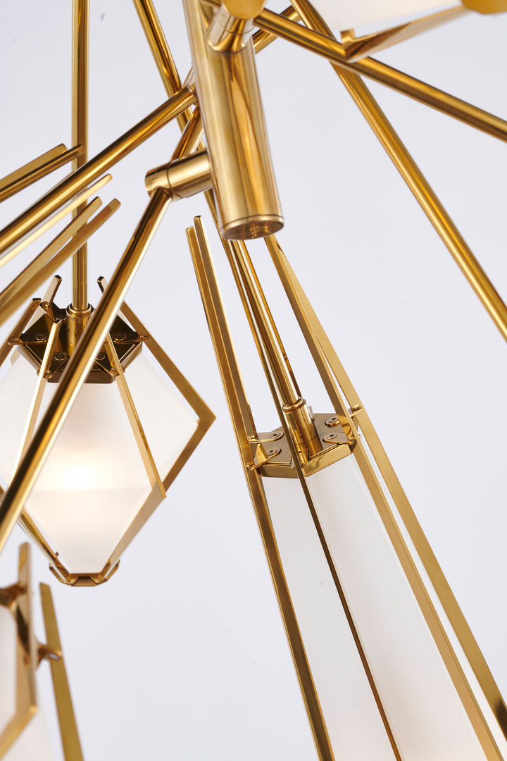 Bethel International GA43C35G Chandelier Light - Gold