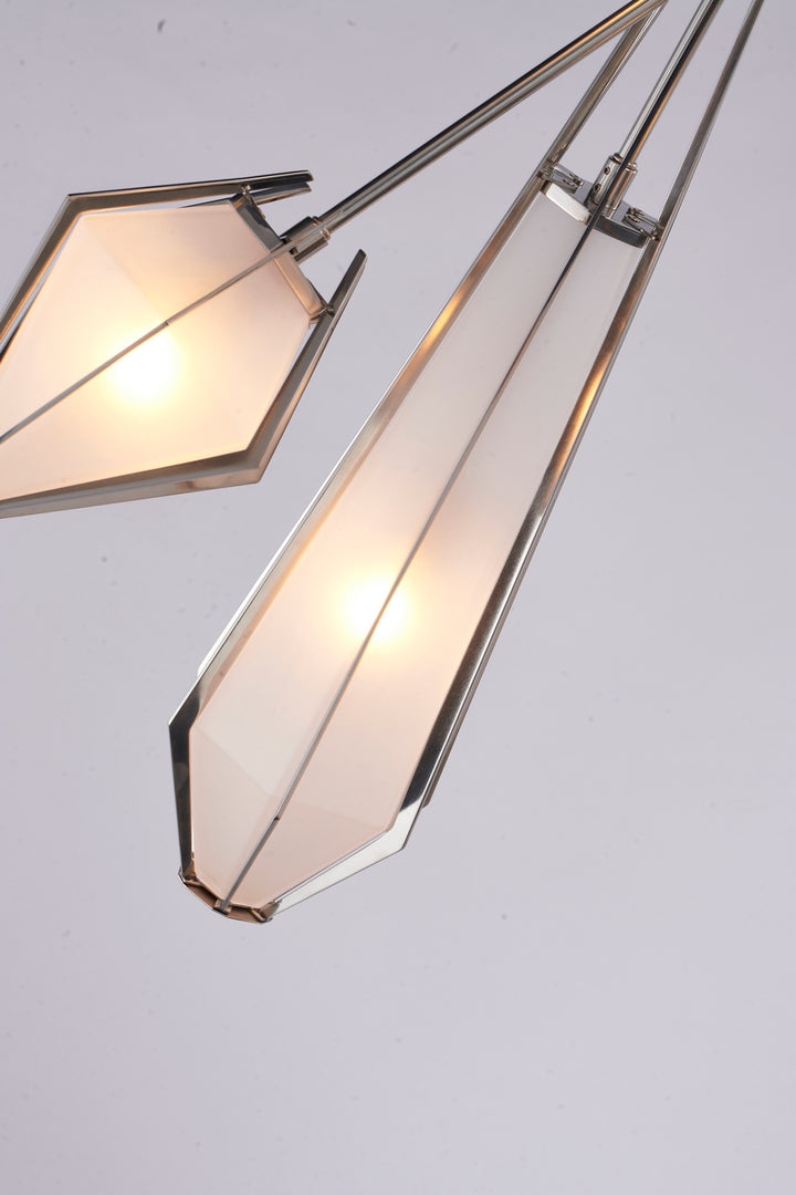 Bethel International GA43C35N Chandelier Light - Polished Nickel