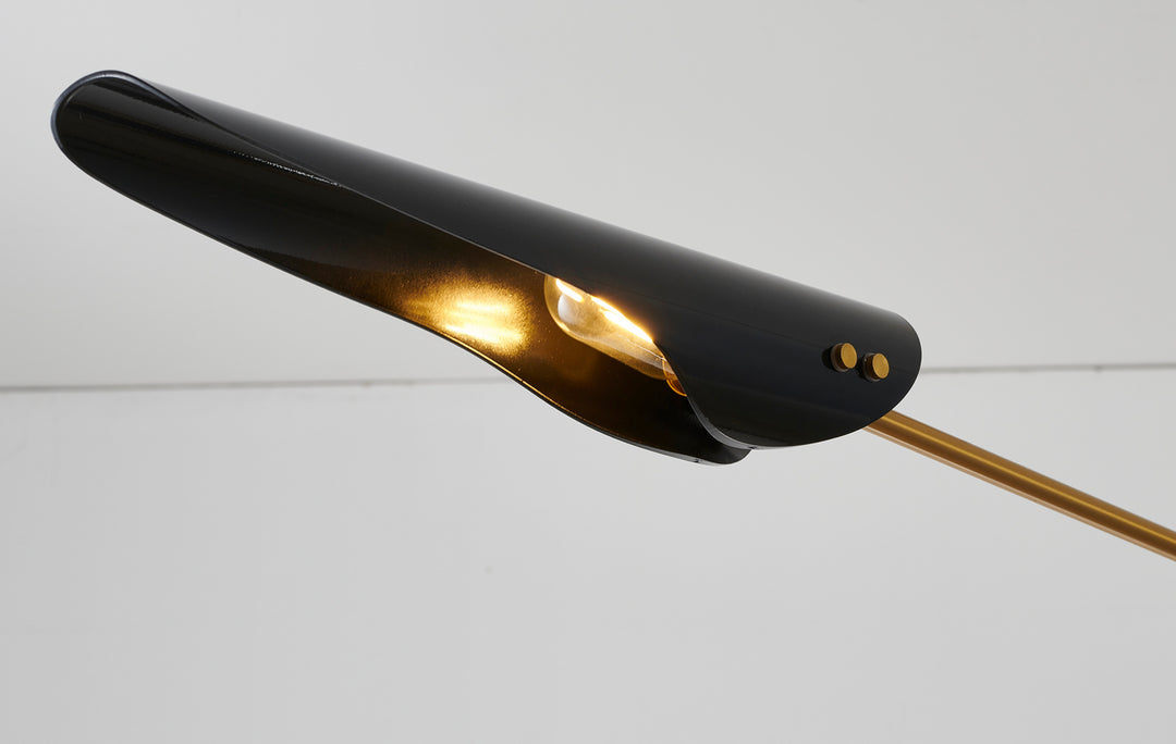 Bethel International DU177C60G Chandelier Light - Gold & Black