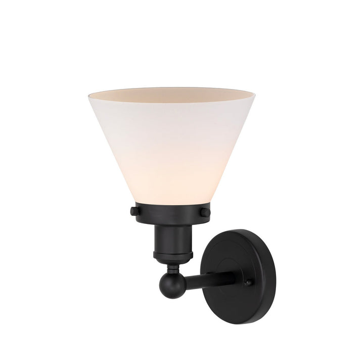 Innovations Edison 616-1W-BK-G41 Wall Sconce Light - Matte Black
