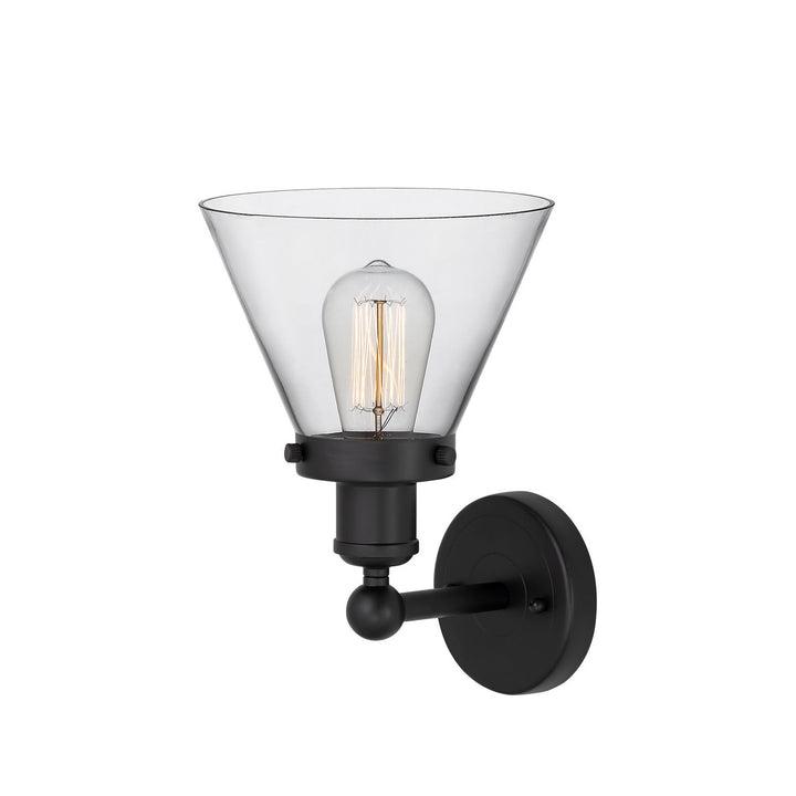 Innovations Edison 616-1W-BK-G42 Wall Sconce Light - Matte Black