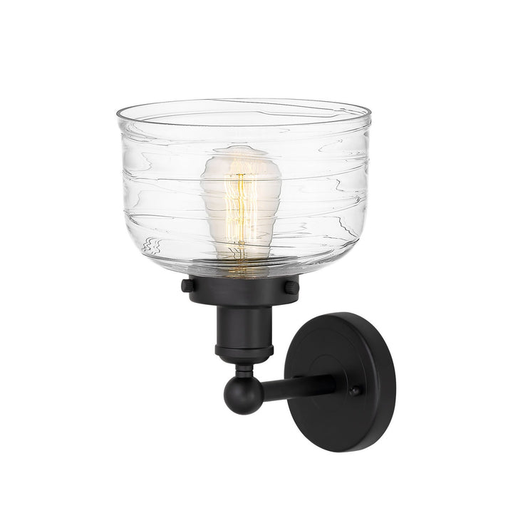 Innovations Edison 616-1W-BK-G713 Wall Sconce Light - Matte Black