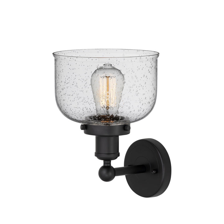 Innovations Edison 616-1W-BK-G74 Wall Sconce Light - Matte Black