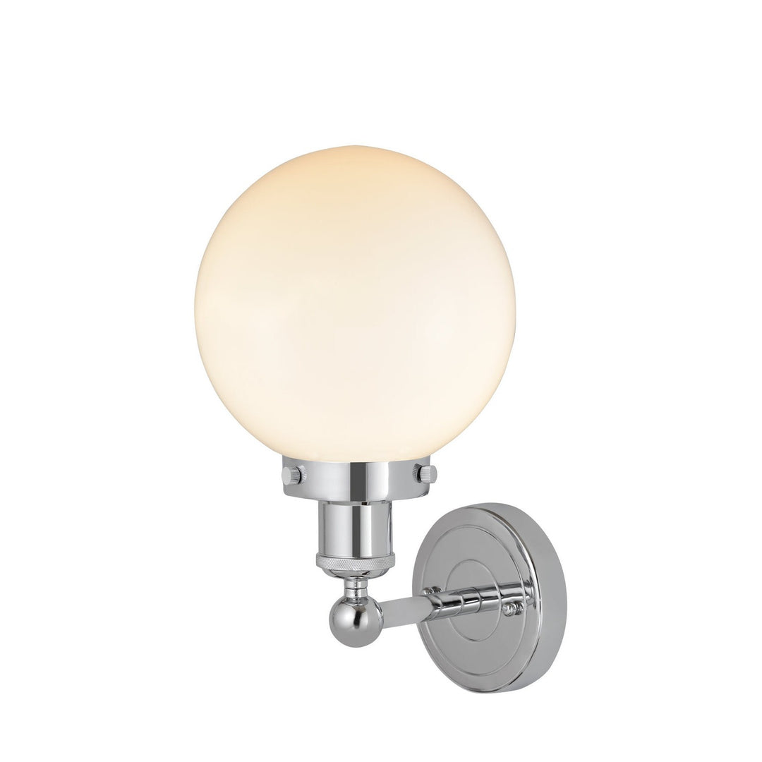 Innovations Edison 616-1W-PC-G201-8 Wall Sconce Light - Polished Chrome
