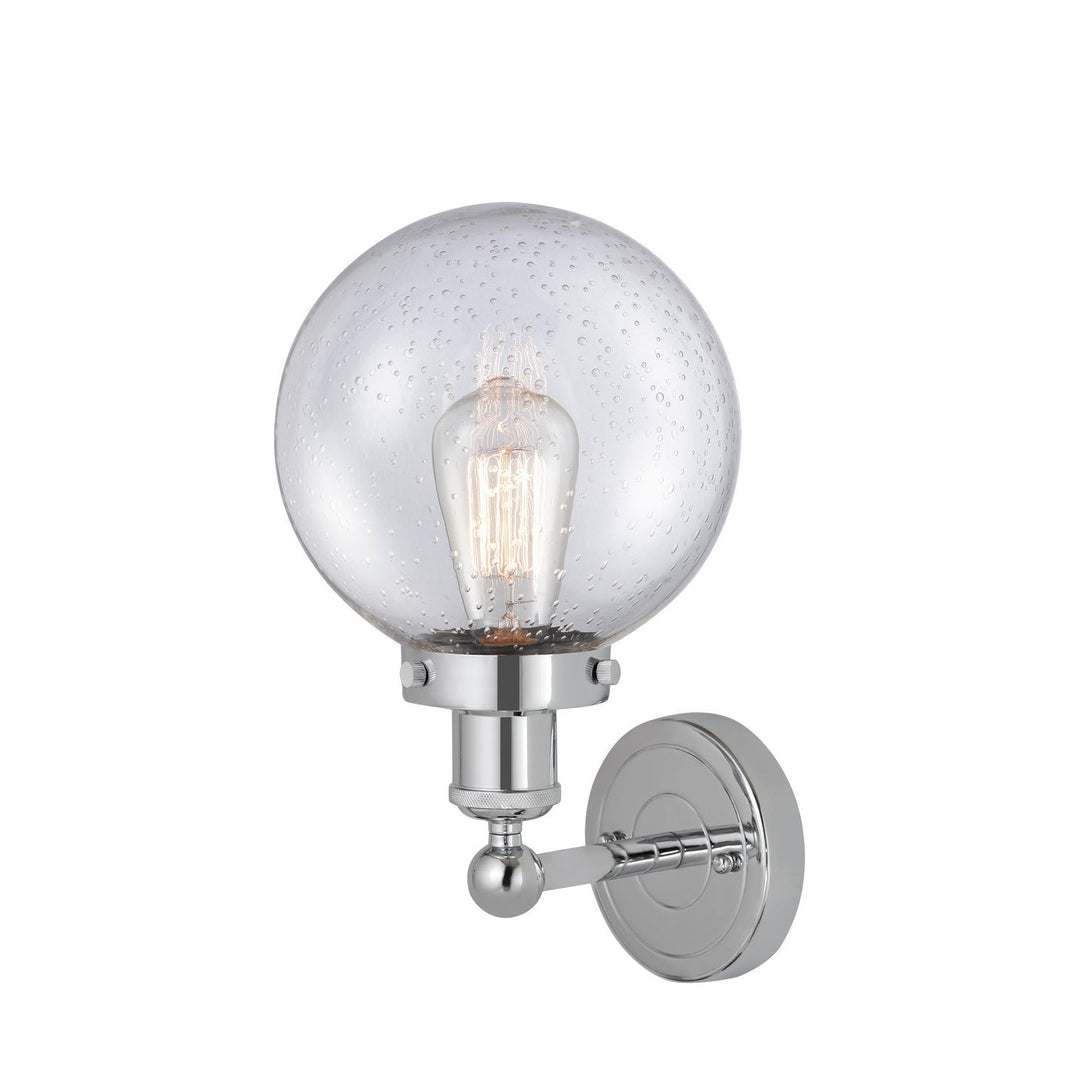 Innovations Edison 616-1W-PC-G204-8 Wall Sconce Light - Polished Chrome