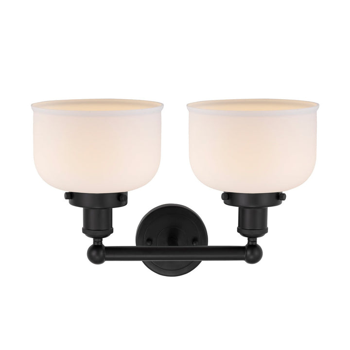 Innovations Edison 616-2W-BK-G71 Bath Vanity Light 16 in. wide - Matte Black