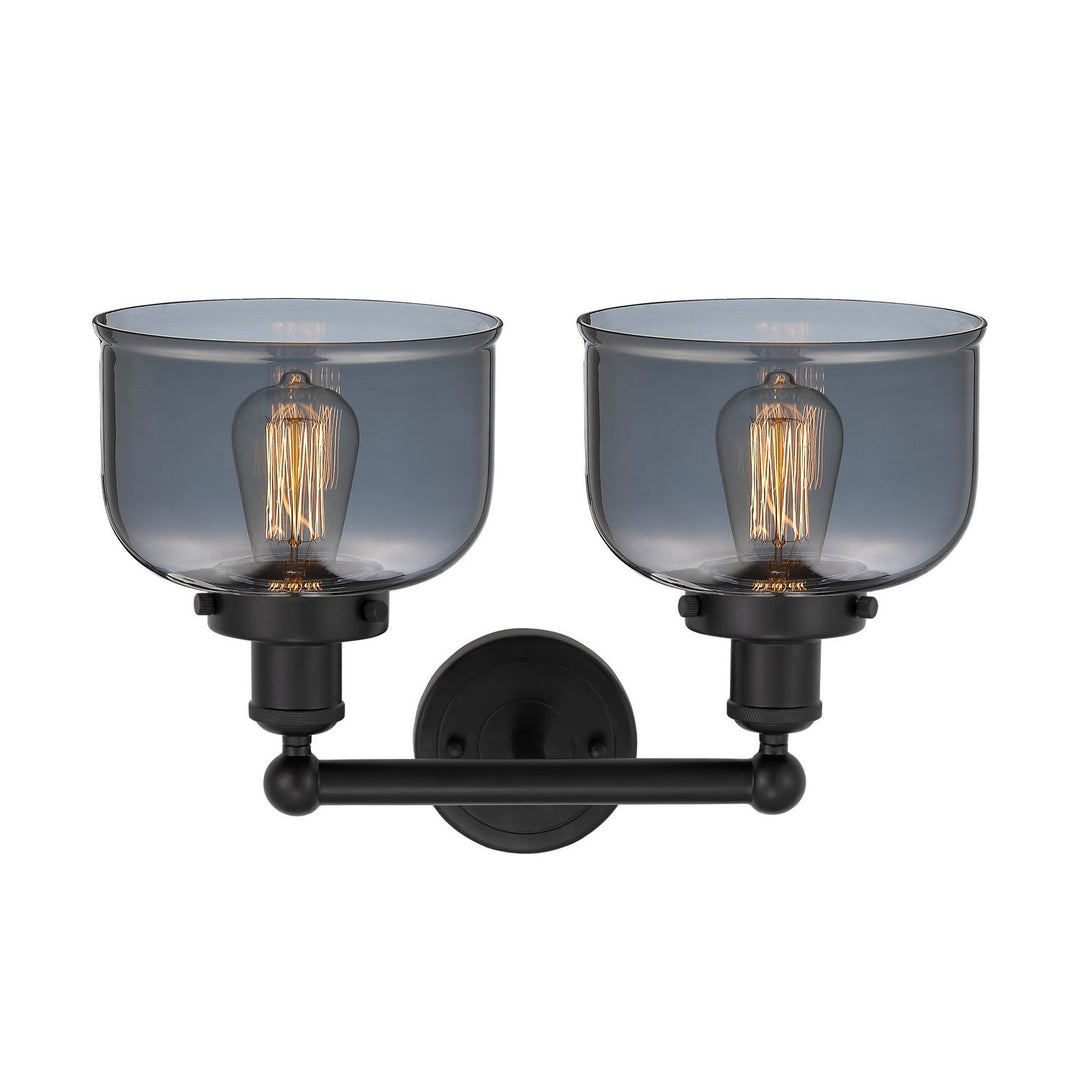 Innovations Edison 616-2W-BK-G73 Bath Vanity Light 16 in. wide - Matte Black