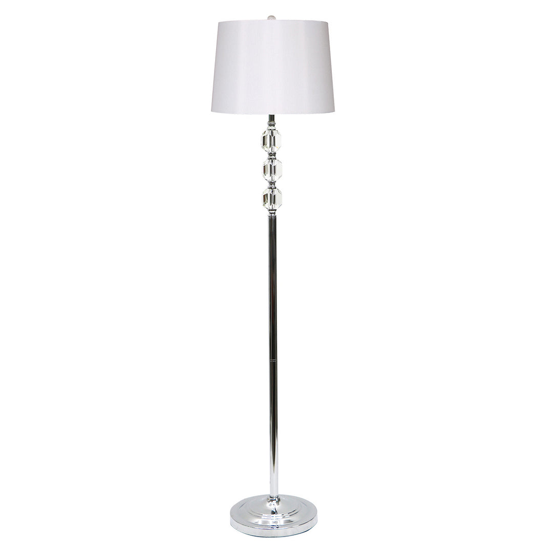 Luce Lumen Lighting LL1983  One Light Floor Lamp Lamp Chrome