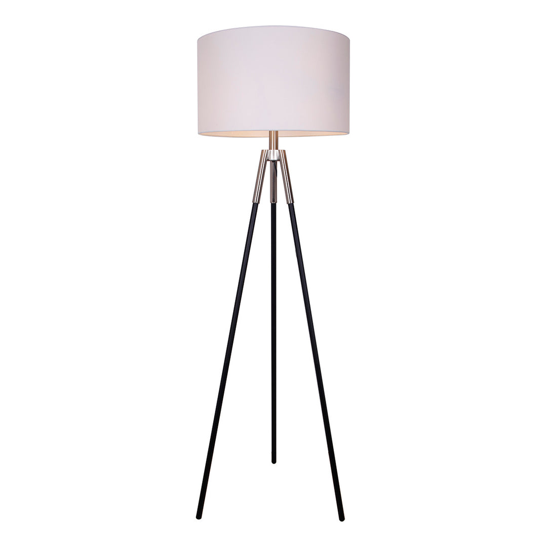 Luce Lumen Lighting LL1997  Two Light Floor Lamp Lamp Black