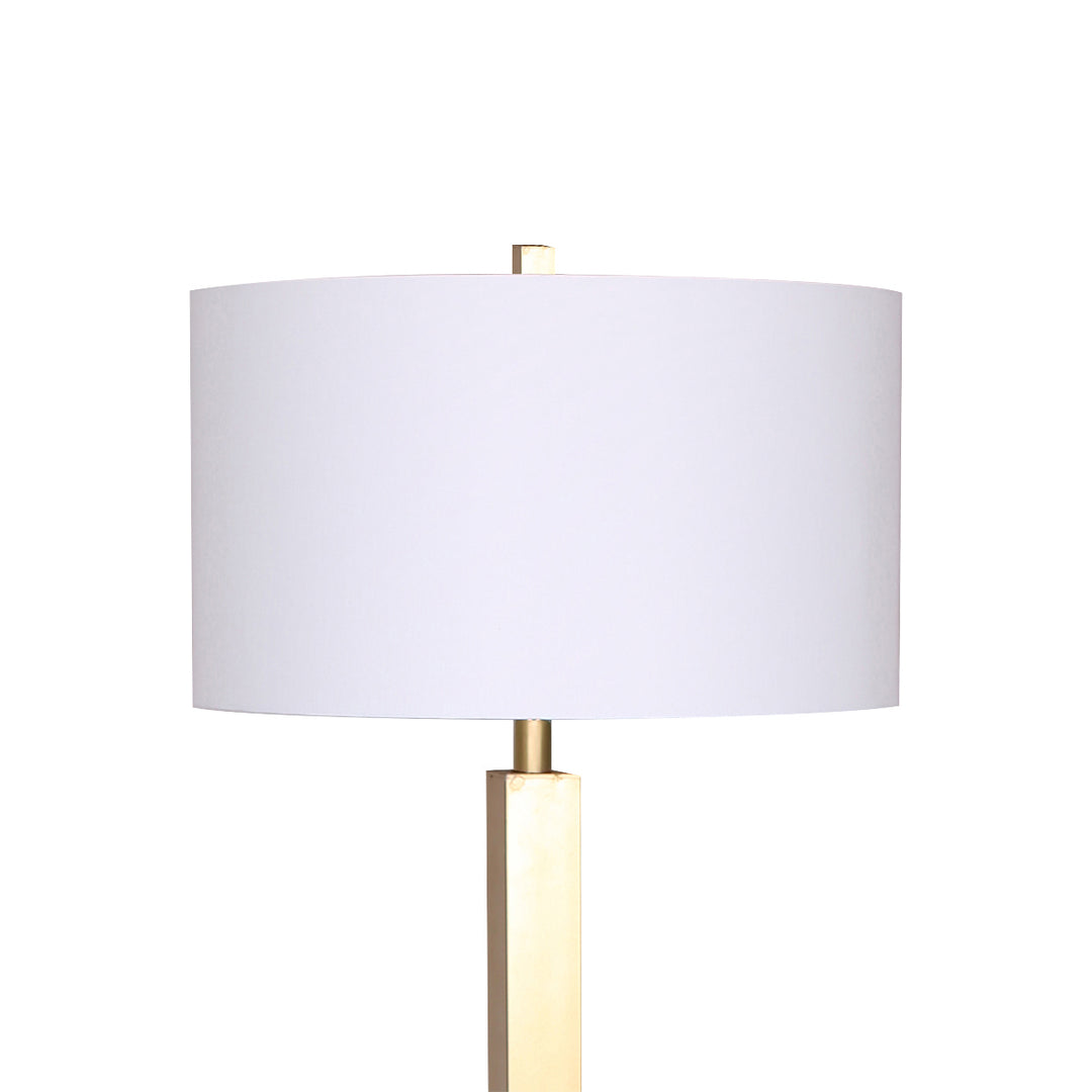 Luce Lumen Lighting LL2023  One Light Floor Lamp Lamp Gold, Champ, Gld Leaf