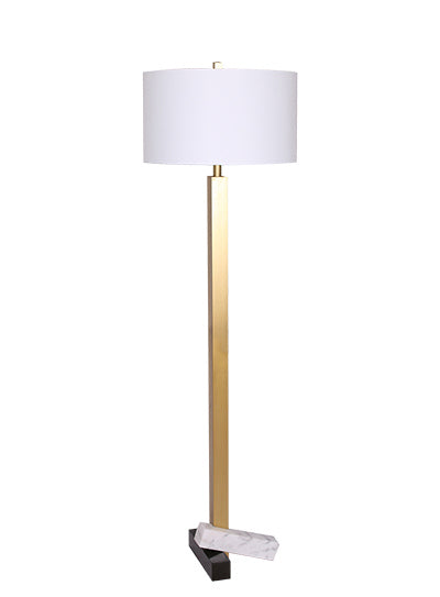 Luce Lumen Lighting LL2023  One Light Floor Lamp Lamp Gold, Champ, Gld Leaf