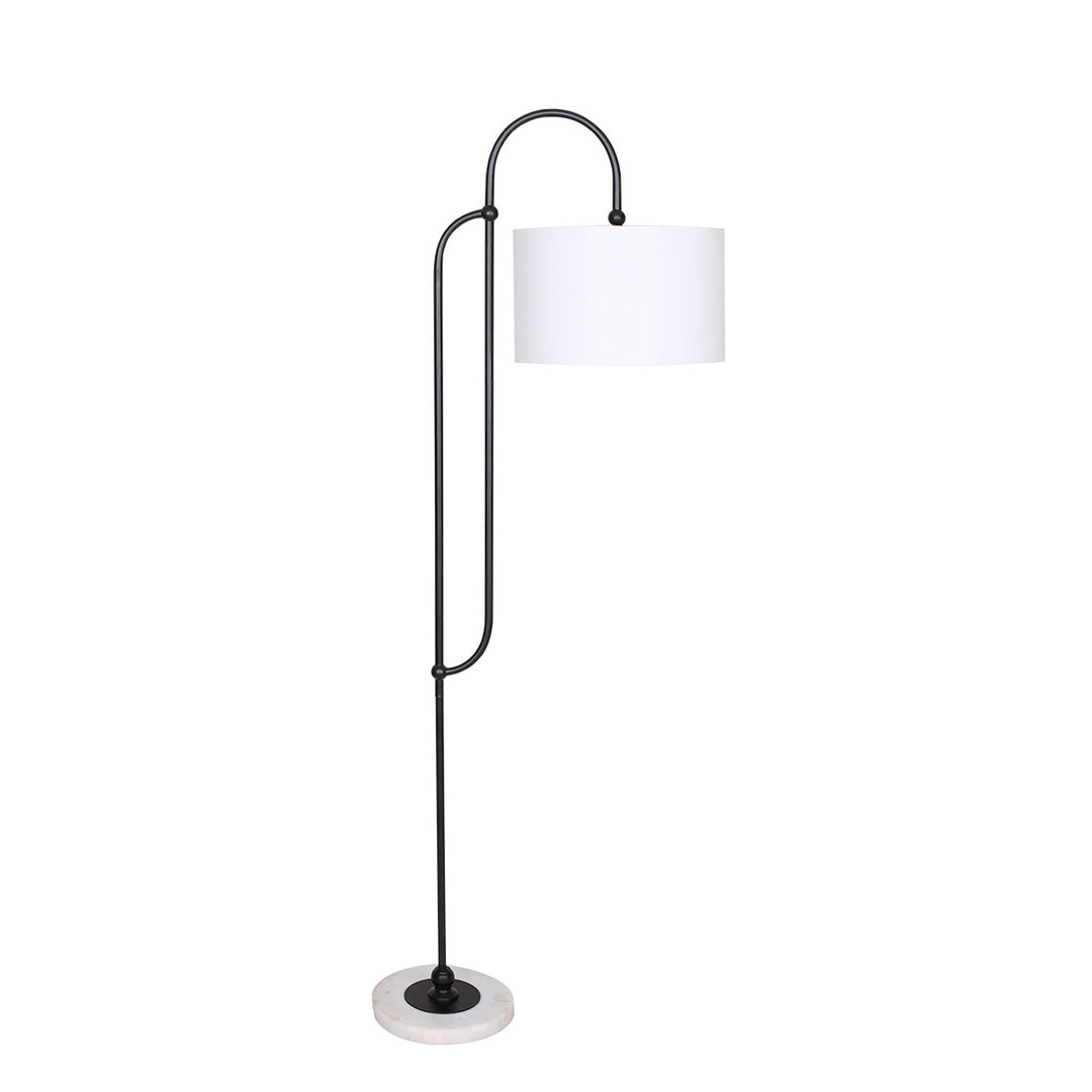 Luce Lumen Lighting LL2032  One Light Floor Lamp Lamp Black