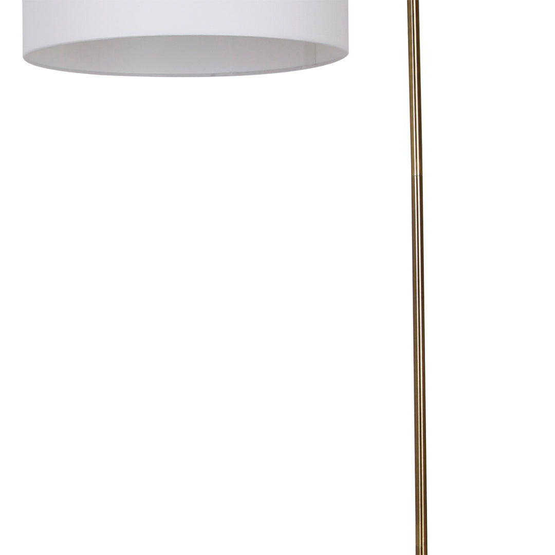 Luce Lumen Lighting LL2038-33  One Light Floor Lamp Lamp Gold, Champ, Gld Leaf