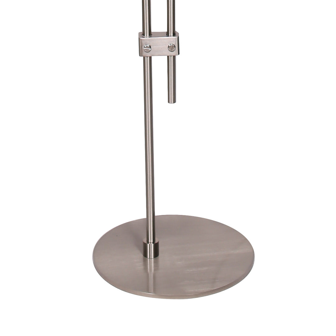 Luce Lumen Lighting LL2042-89  One Light Floor Lamp Lamp Pewter, Nickel, Silver