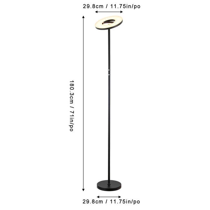 Luce Lumen Lighting LL2071  Led Floor Lamp Lamp Black