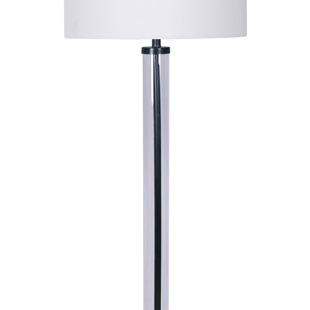 Luce Lumen Lighting LL2139  One Light Floor Lamp Lamp Black