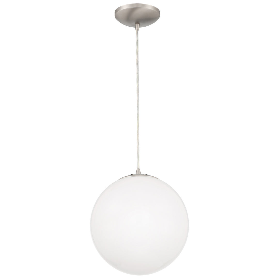 Access Pearl 23941-BS/OPL Pendant Light - Brushed Steel