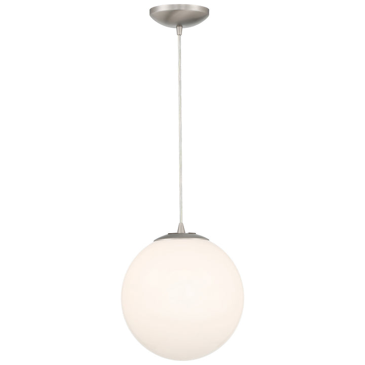 Access Pearl 23941-BS/OPL Pendant Light - Brushed Steel